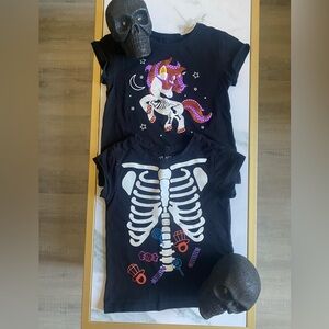 2 short sleeve, size 5/6, Children’s Place Halloween shirts!